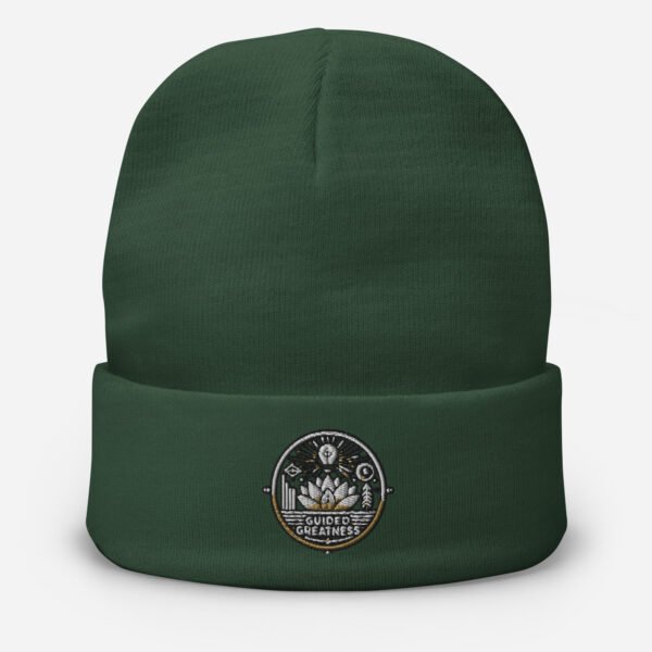 Guided Greatness Embroidered Beanie - Image 4