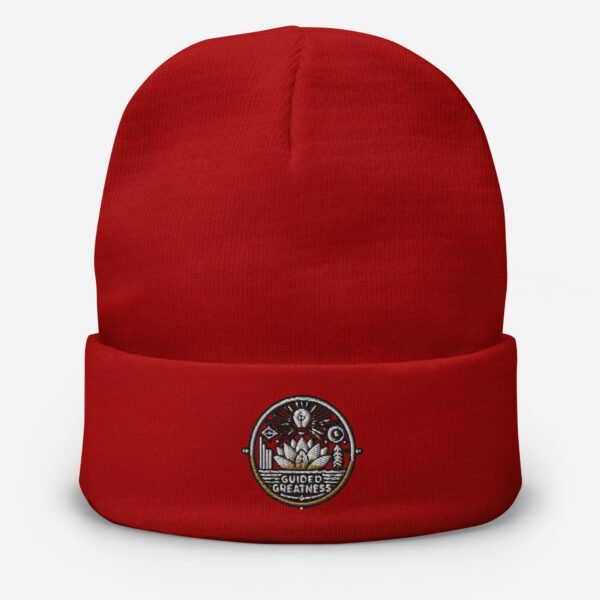 Guided Greatness Embroidered Beanie - Image 3
